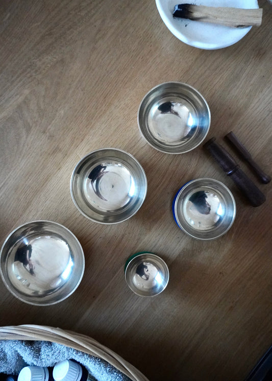 Mini Musical Singing Bowl Set