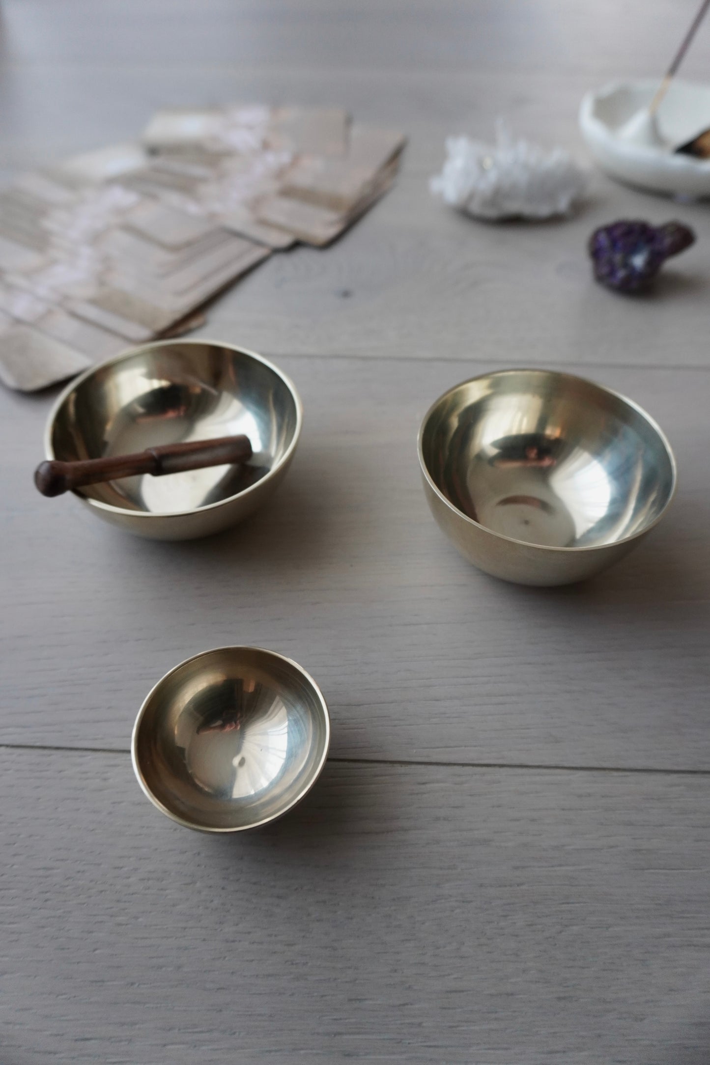 Mini Musical Singing Bowl Set