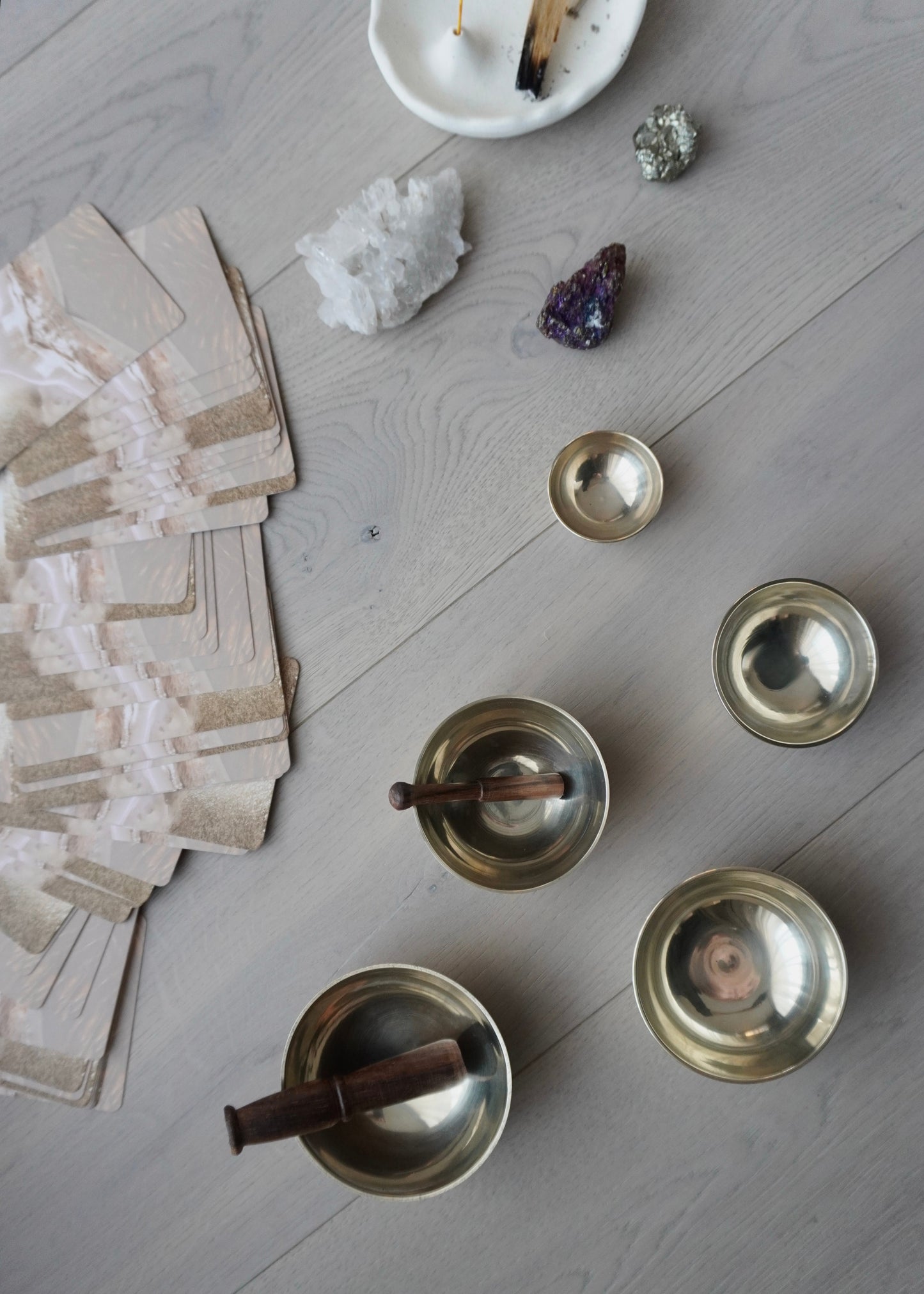 Mini Musical Singing Bowl Set