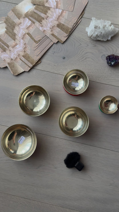 Mini Musical Singing Bowl Set